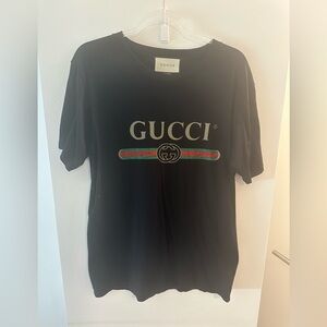 GUCCI women’s black t shirt, Size M